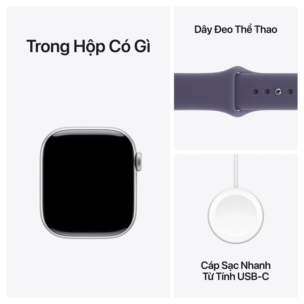 Apple S11 42 SIL AL PU-FOG SB (SM) GPS-SOA/BẠC (SILVER) (MEU64SA/A)