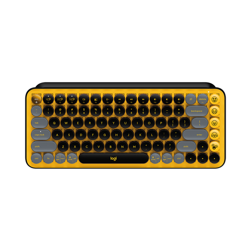 Bàn phím cơ không dây Logitech POP Keys (Vàng - đen) 920-010577