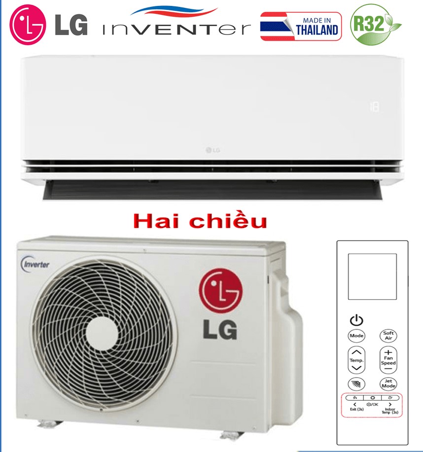 Điều hoà LG 12000BTU 2 chiều inverter IDH12M1 Mới 2025