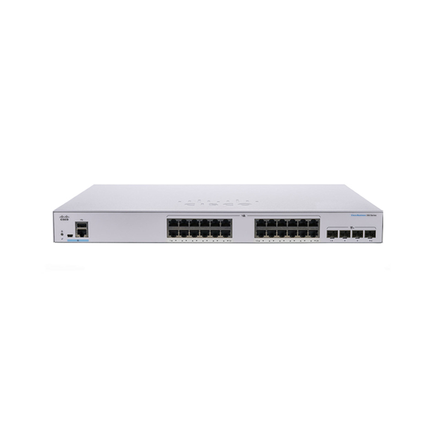 Thiết bị chuyển mạch Switch Cisco CBS350-24P-4G-EU