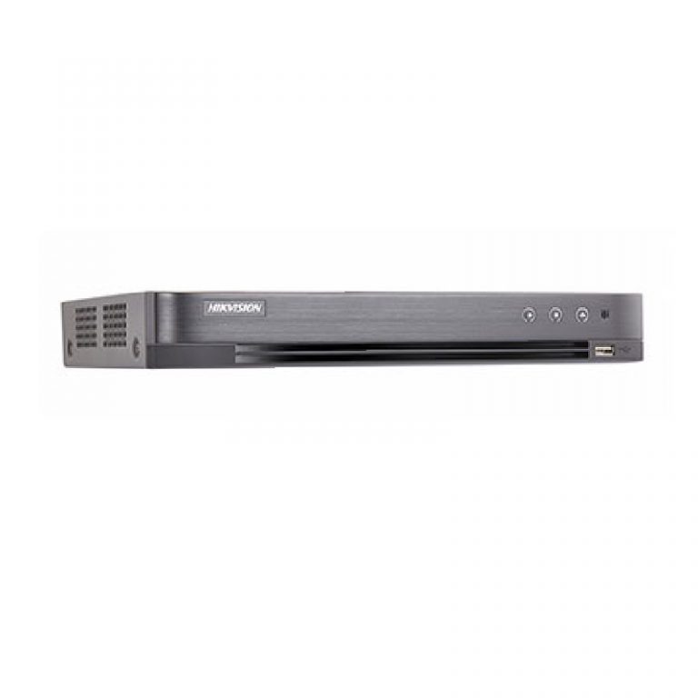 Đầu ghi hình Hikvision 4/8/16 kênh Turbo ACUSENSE ( vỏ sắt )- hỗ trợ camera HDTVI 4MP & 2 MP - 01 ổ cứng