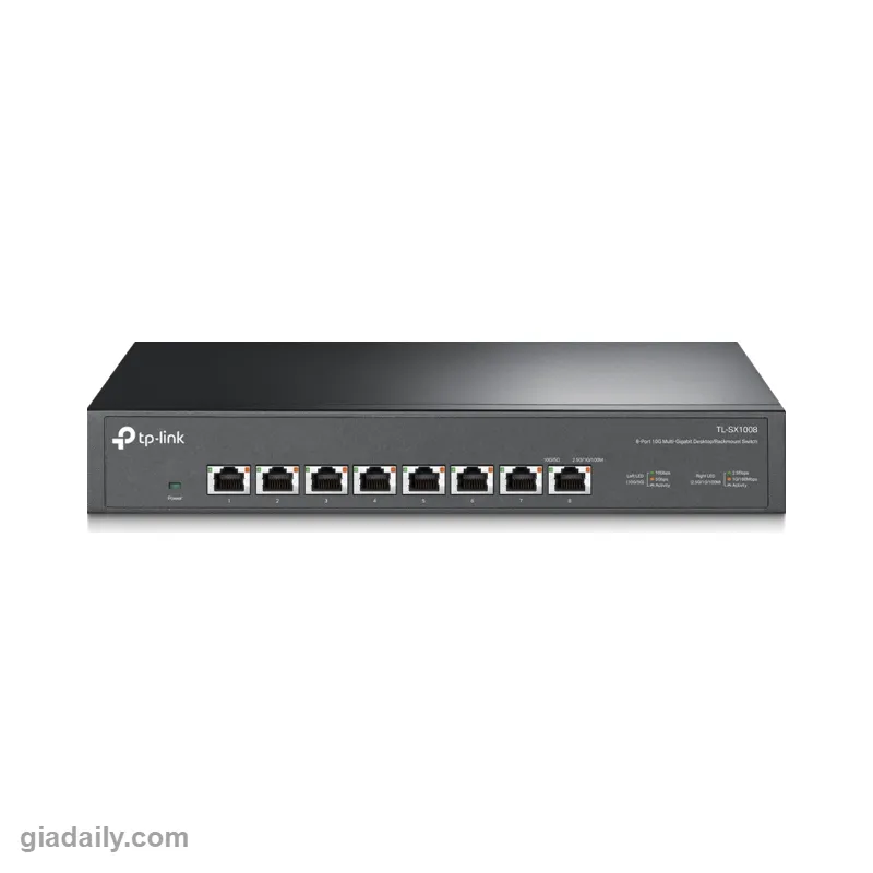 Switch 8 cổng 10G Multi-Gigabit TP-Link TL-SX1008 1U 13 inch - Giá Đại Lý