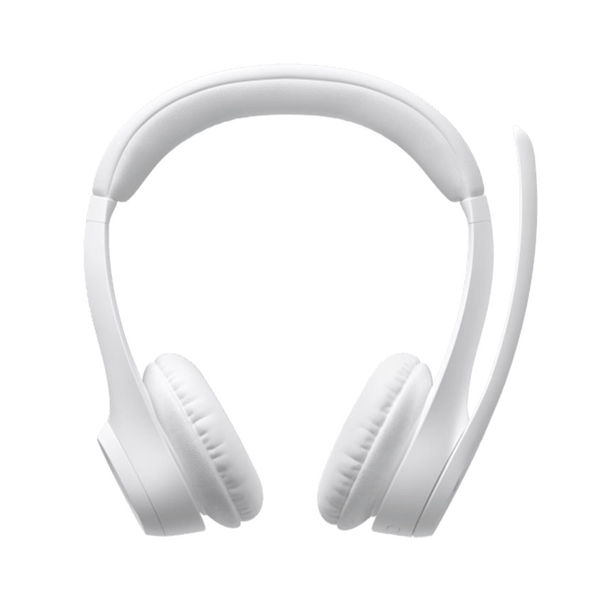 Tai nghe không dây Logitech Zone 300 Off-White (Bluetooth 5.3/Trắng)_981-001418