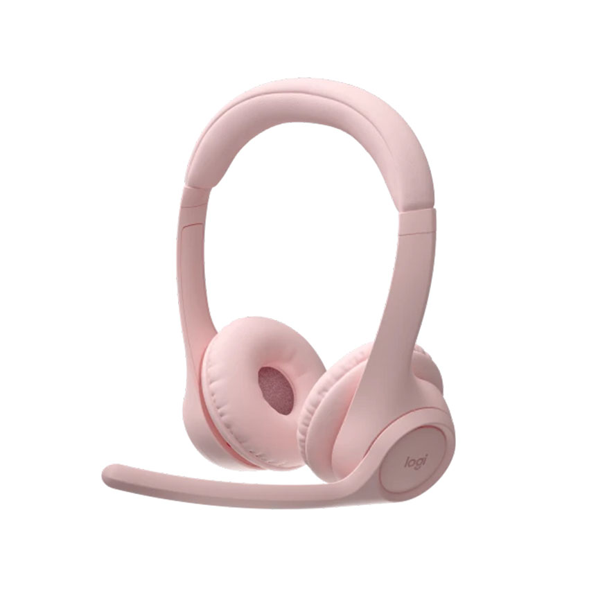 Tai nghe không dây Logitech Zone 300 Rose (Bluetooth 5.3/Hồng)_981-001413