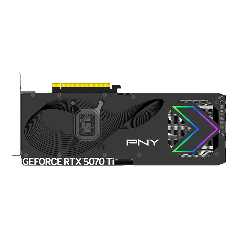 Card màn hình PNY GeForce RTX™ 5070 Ti EPIC-X RGB™ Overclocked Triple Fan Plus