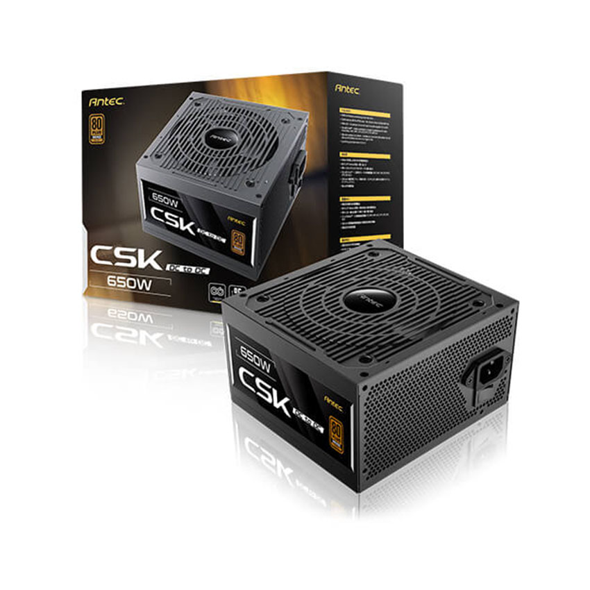 NGUỒN MÁY TÍNH ANTEC CSK650DC EC 650W 80 PLUS BRONZE