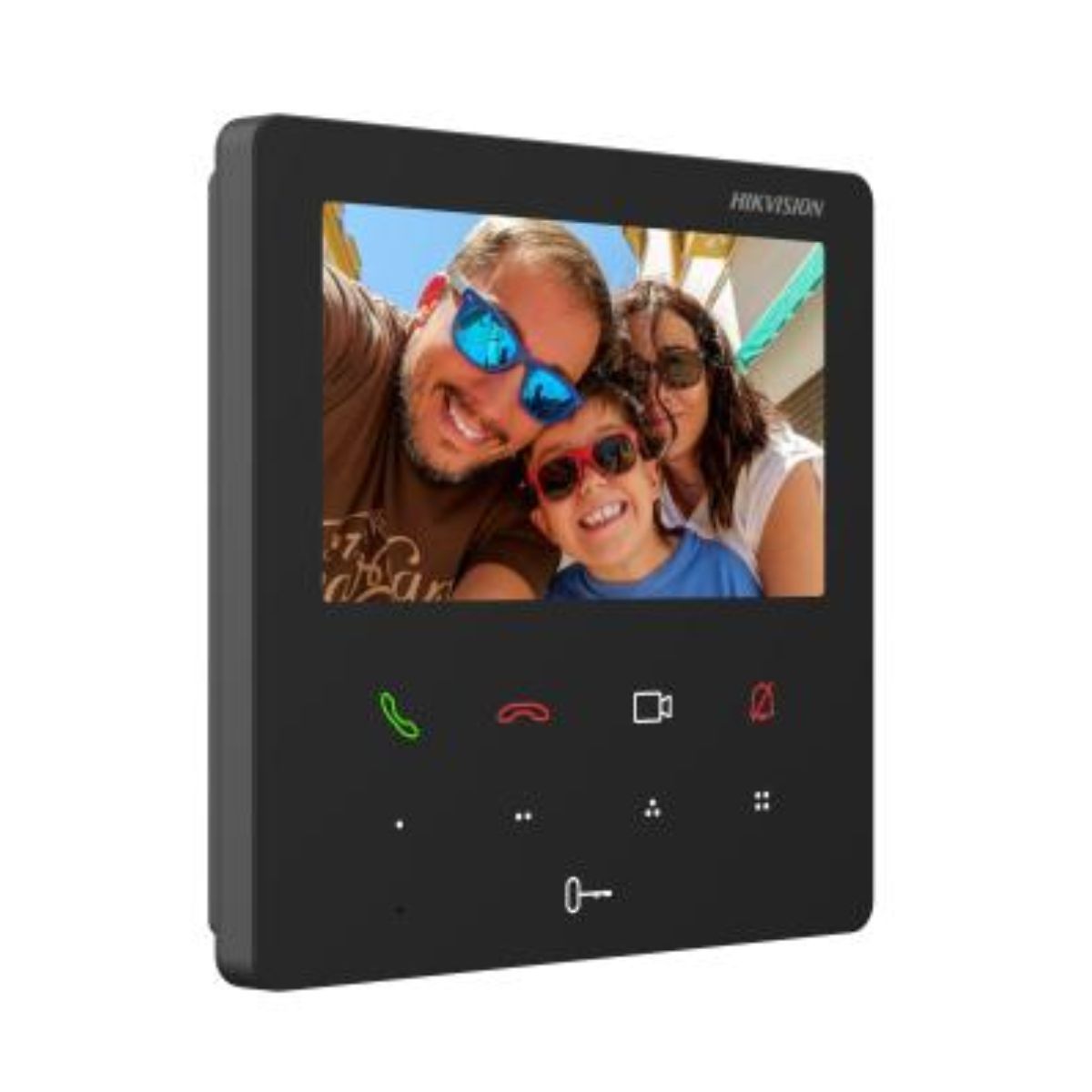 Màn hình chuông cửa IP Hikvision DS-KH6110-WE1 màn hình 4.3inch cảm ứng, hỗ trợ 9 nút cảm ứng