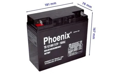 ẮC QUY PHOENIX 12V 18AH TS12180 KÍN KHÍ