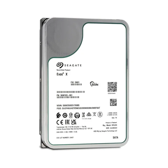 Ổ cứng HDD Doanh nghiệp (Enterprise HDD) 3,5 inch (ST10000NM017B)