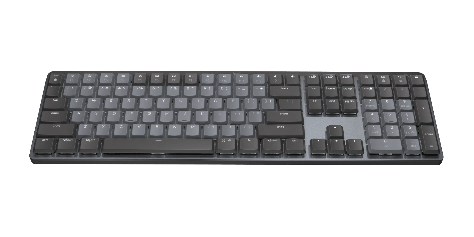 Bàn phím cơ Logitech MX Mechanical Graphite Tactile Silent 920-010760