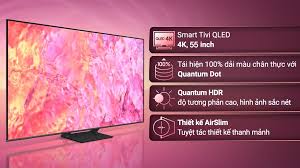Smart Tivi QLED 4K 55 inch Samsung QA55Q60C [55Q60C] MỚI 2025