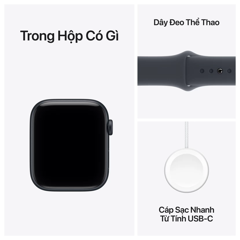 Apple Watch SE 3 44mm (ML) Midnight (GPS + Cellular) (MEPJ4SA/A)