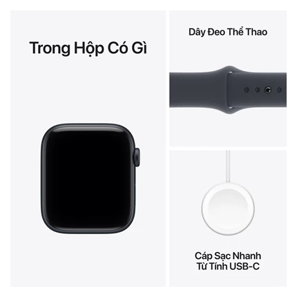 Apple Watch SE 3 40mm ML Midnight (Đen) (MEHC4SA/A)