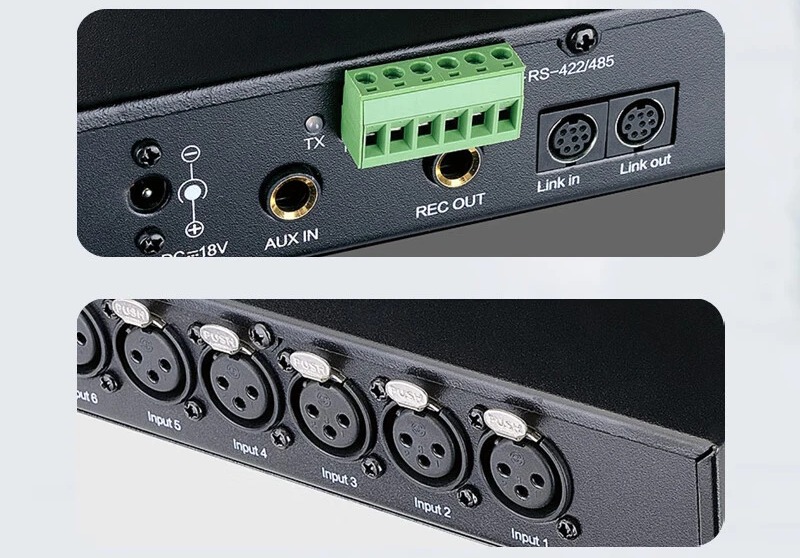 Bộ trộn micro hội nghị thông minh 8 kênh TS-808V