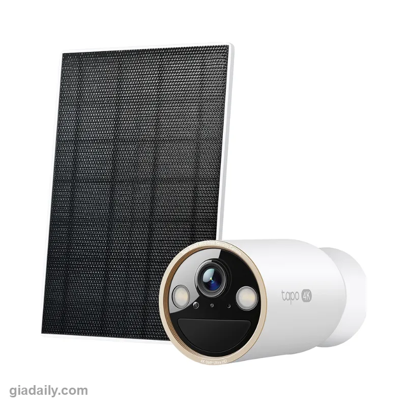 Bộ camera năng lượng mặt trời Tapo C460 Kit 4K UHD kèm Tapo A201 - Giá Đại Lý