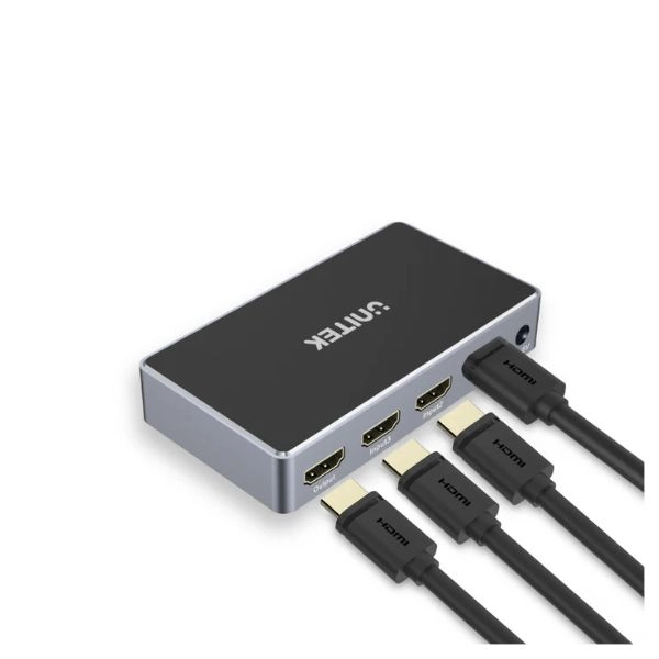 Bộ chuyển đổi HDMI 3-1 UNITEK V1111A 4K30hz + Remote