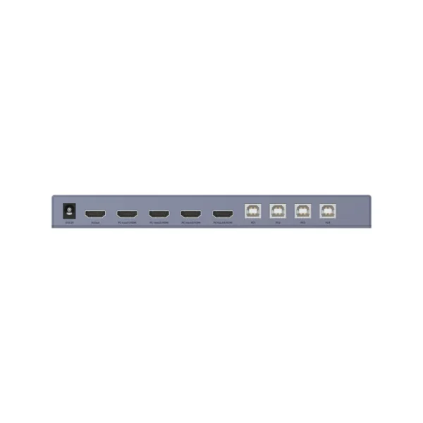 Bộ chuyển đổi 4-1 KVM HDMI 2.0 + USB 2.0 UNITEK V306A 4K60hz