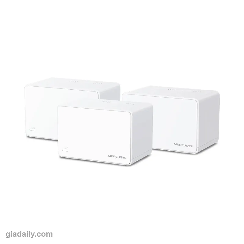 Bộ phát Wi-Fi 6 Mesh Mercusys Halo H80X AX3000 (1 pack) - Giá Đại Lý