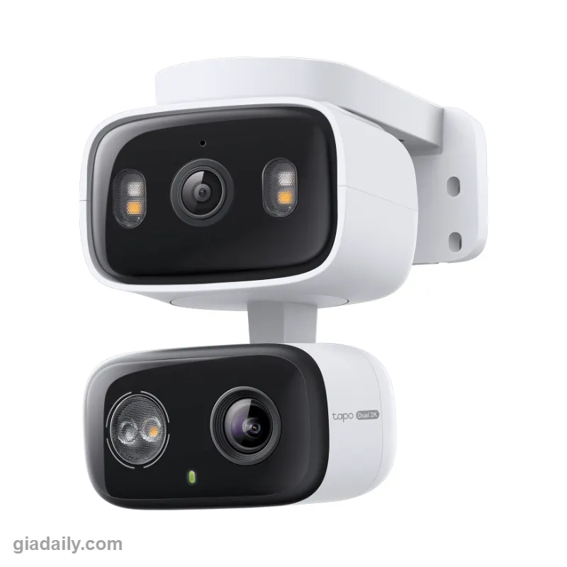 Camera 2 ống kính xoay/nghiêng Tapo C246D 2K IP65 ngoài trời - Giá Đại Lý