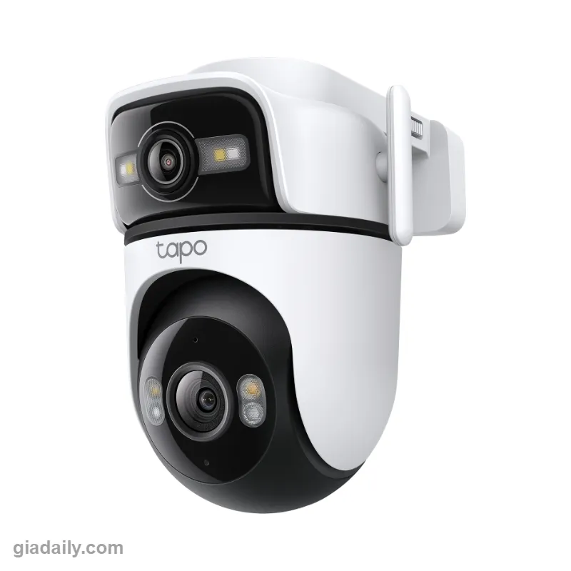 Camera Wi-Fi ngoài trời hai ống kính Tapo C545D 2K xoay 360° - Giá Đại Lý
