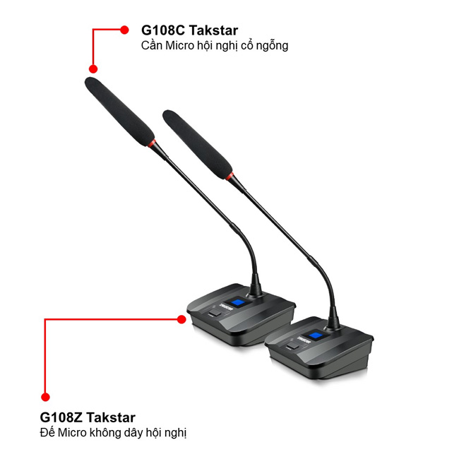 Đế micro hội nghị không dây để bàn Takstar G108Z