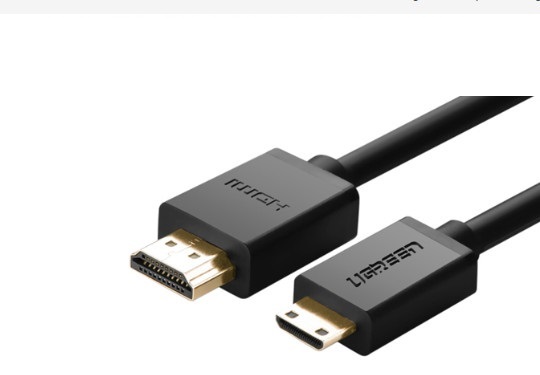 Cáp Mini HDMI sang HDMI 2.0 dài 1,5M Ugreen 11167 hỗ trợ 4K@60hz cao cấp