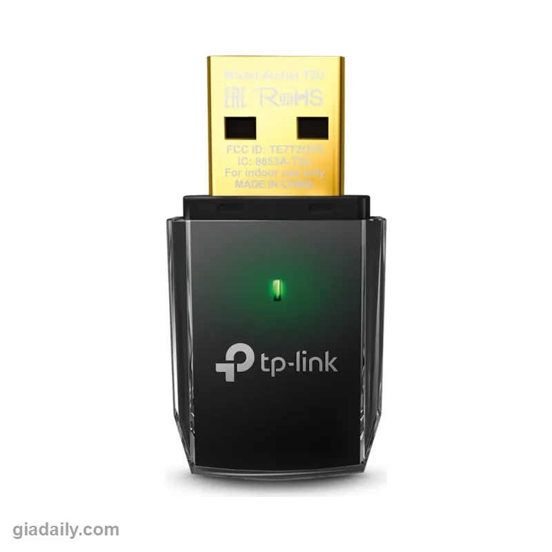 USB Wi-Fi TP-Link Archer T2U AC600 băng tần kép mini - Giá Đại Lý
