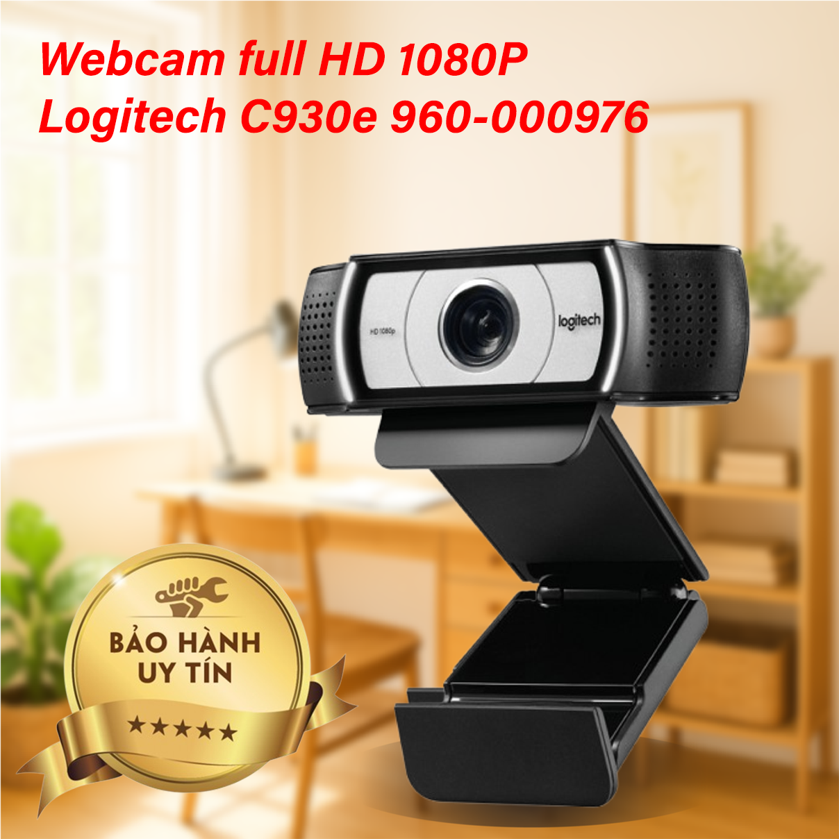 Webcam full HD 1080P  Logitech C930e 960-000976