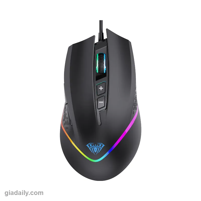Chuột Gaming Có Dây AULA F805 Đen - Giá Đại Lý