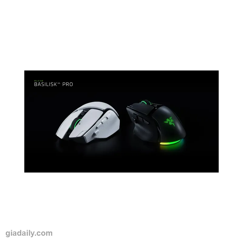 Chuột gaming không dây Razer Basilisk V4 Pro Đen - Giá Đại Lý
