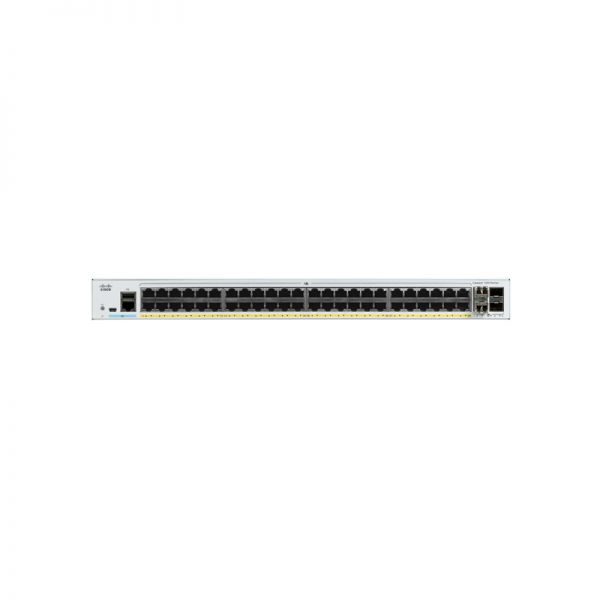 Switch CiscoC1000-48P-4X-L Catalyst 1000 48x 10/100/1000 ports PoE+, 4x 10G SFP+