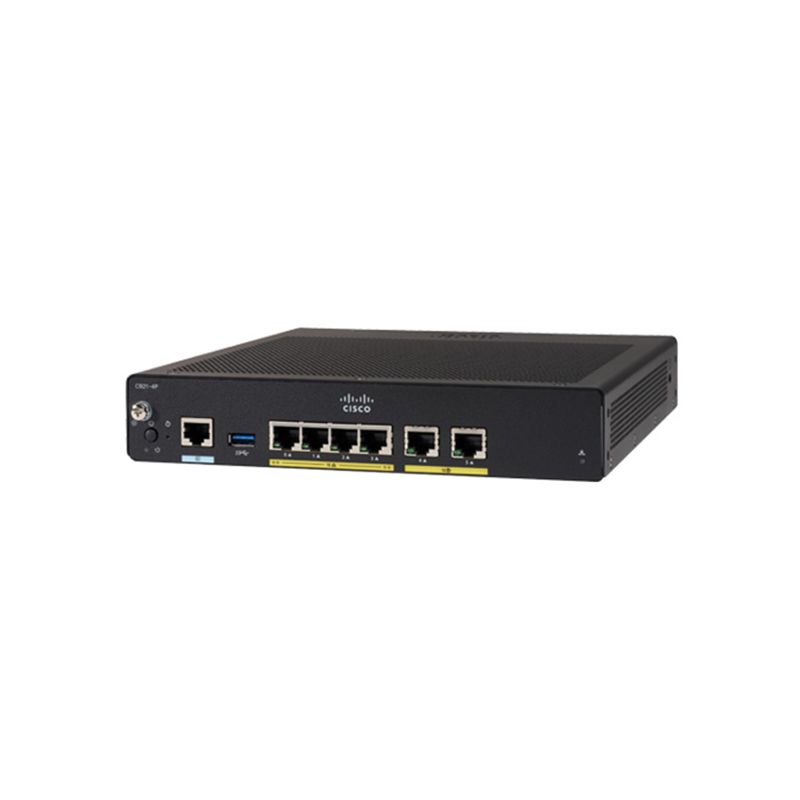 C931-4P Cisco ISR 931 Gigabit Ethernet Security Router, IP Base