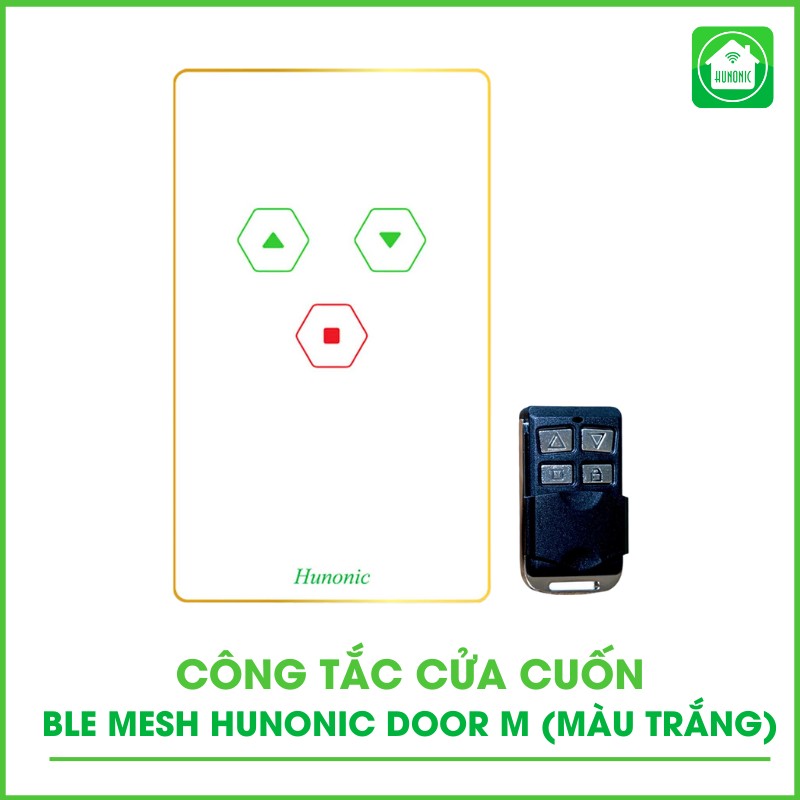 Công tắc cửa cuốn thông minh Hunonic Door M (Trắng) (HNDOORMT)