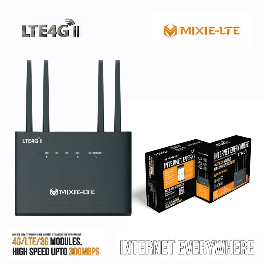 MIXIE LTE4G-II - Bộ Phát Wifi 3G/4G Siêu Tốc (Mã 2022)