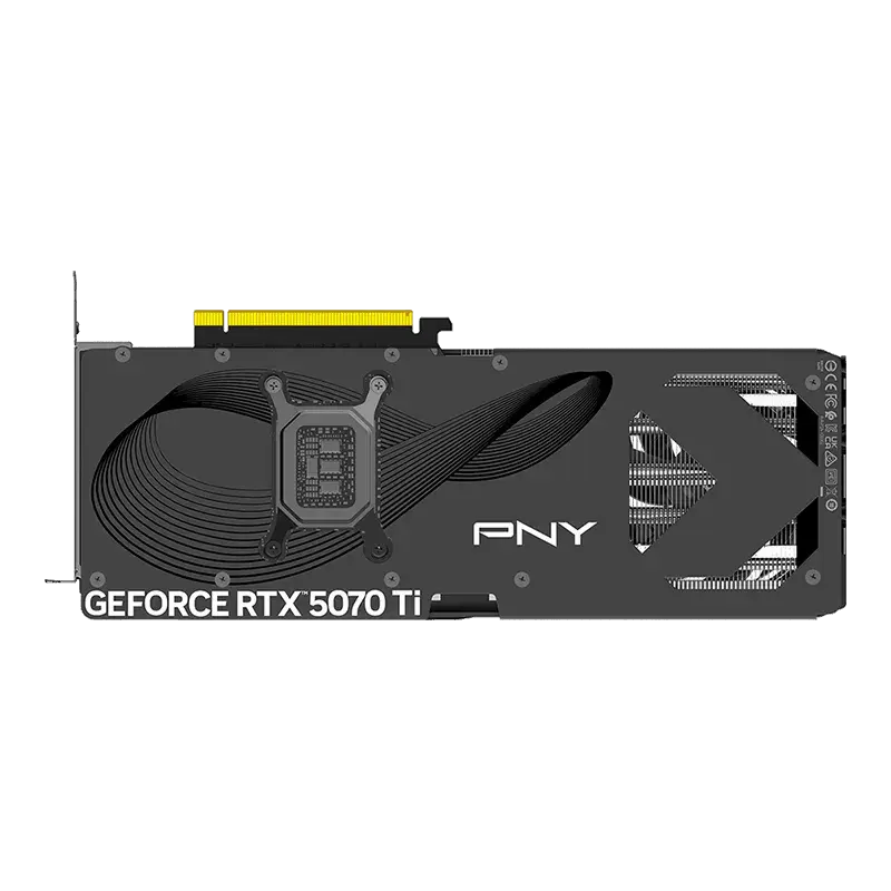 Card màn hình PNY GeForce RTX™ 5070 Ti Overclocked Triple Fan Plus