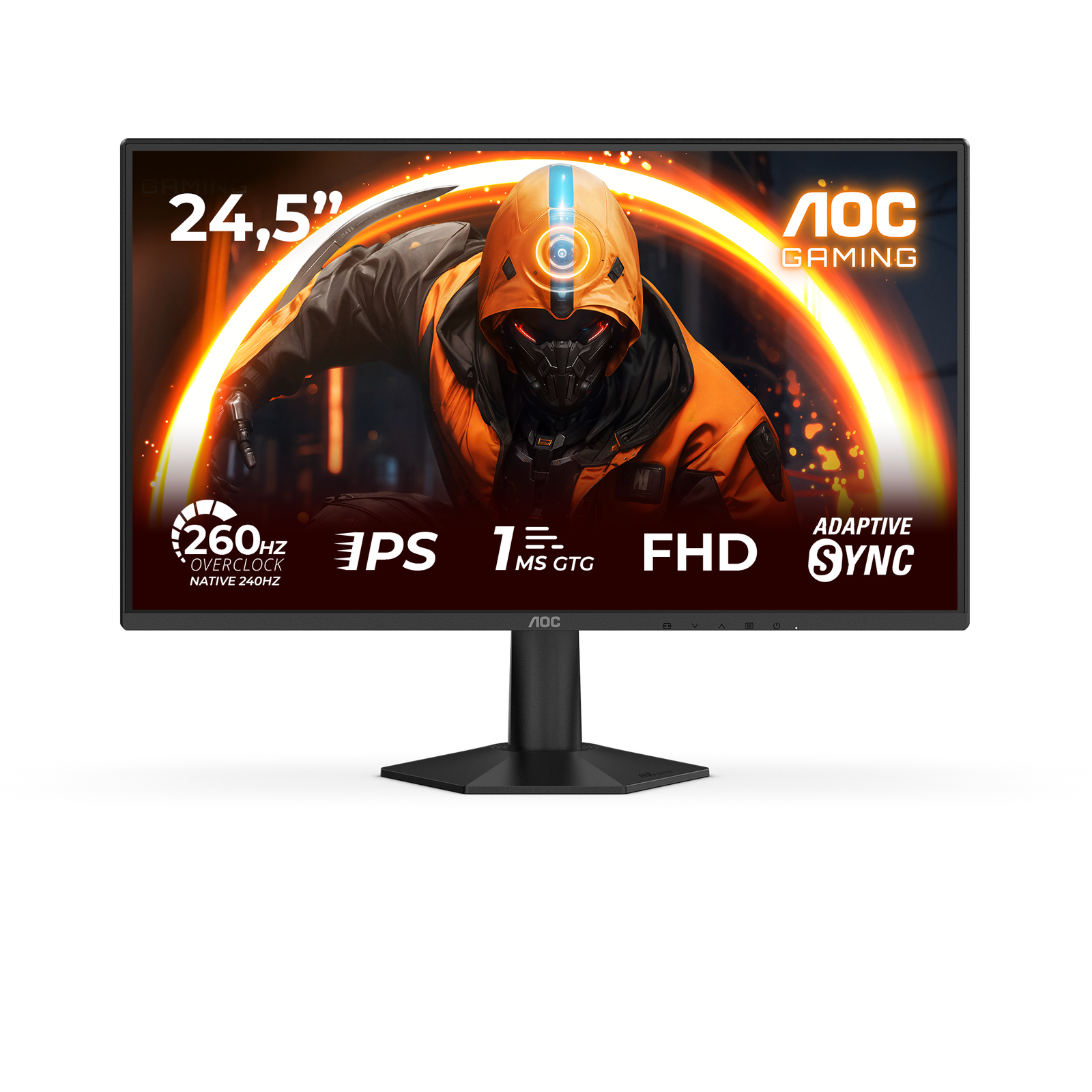 AOC 25G50Z/71 – Màn hình 24.5" Fast IPS 260Hz FHD, giá sỉ cho đại lý