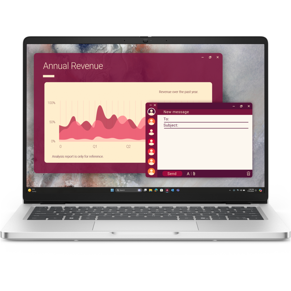 Laptop Dell Pro 14 PC14250 Intel Core Ultra – 14 inch FHD+