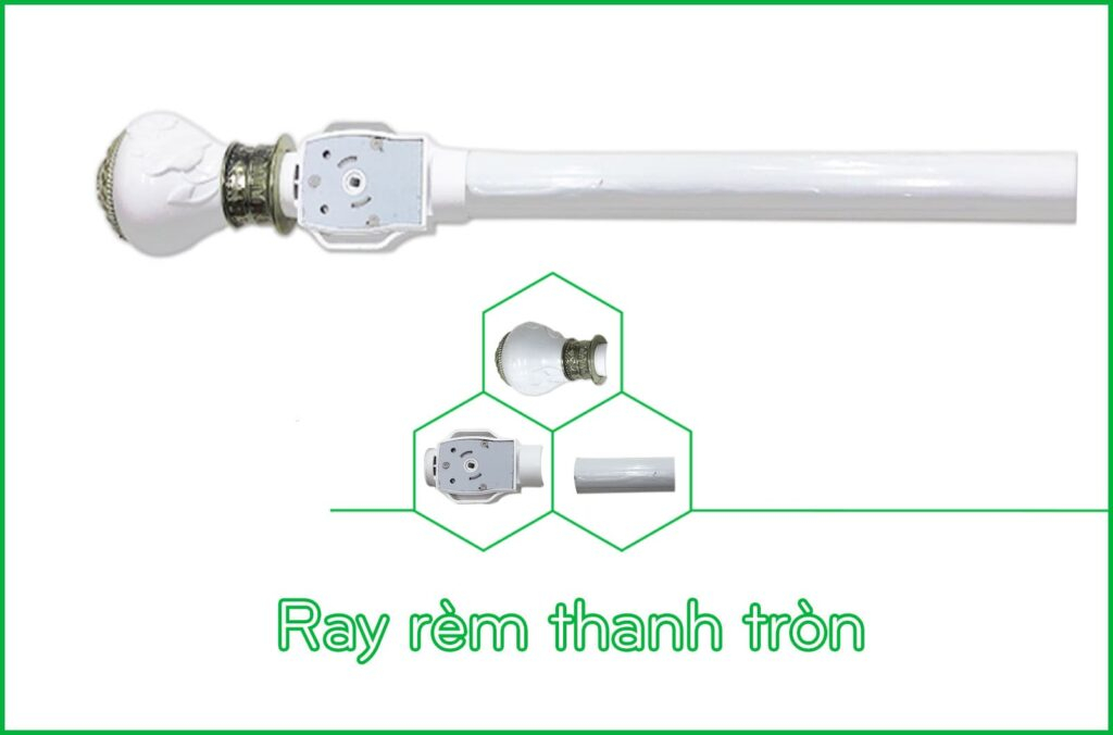 Ray rèm tròn Hunonic