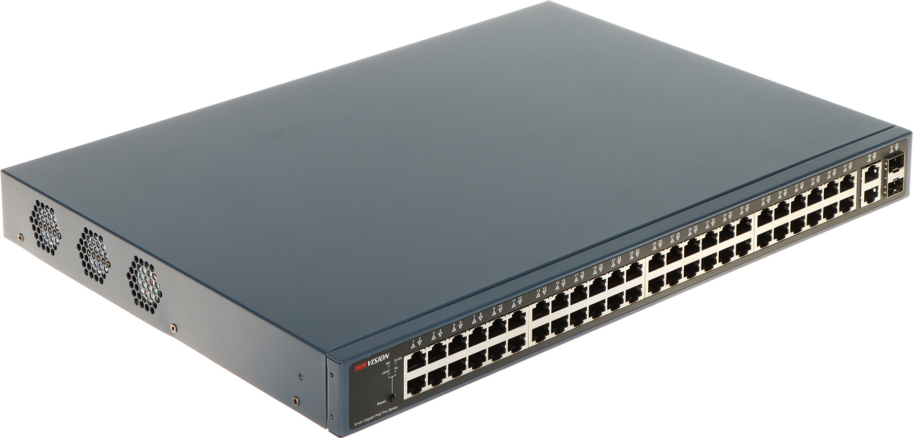 Switch mạng thông minh 48 cổng PoE Hikvision DS-3E1552P-SI