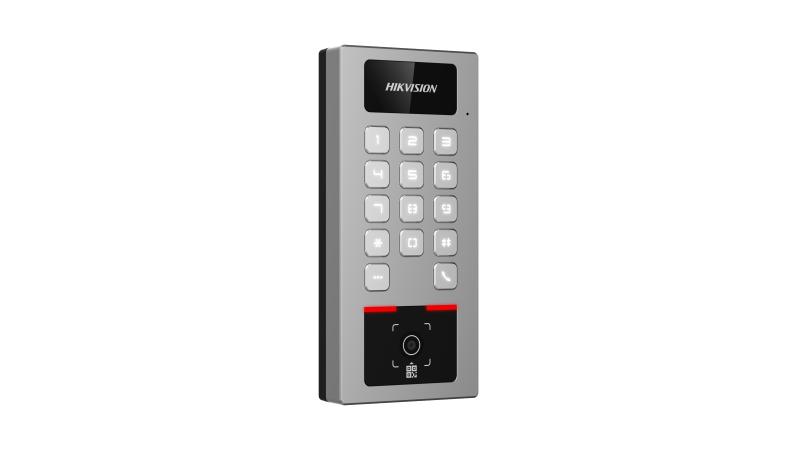 Máy chấm công, kiểm soát cửa bằng thẻ mifare DS-K1T502DBWX-QR – giá đại lý