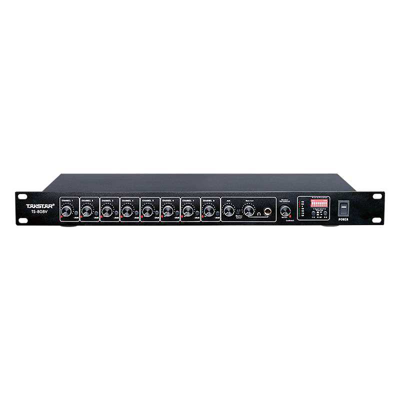 Bộ trộn micro hội nghị thông minh 8 kênh TS-808V