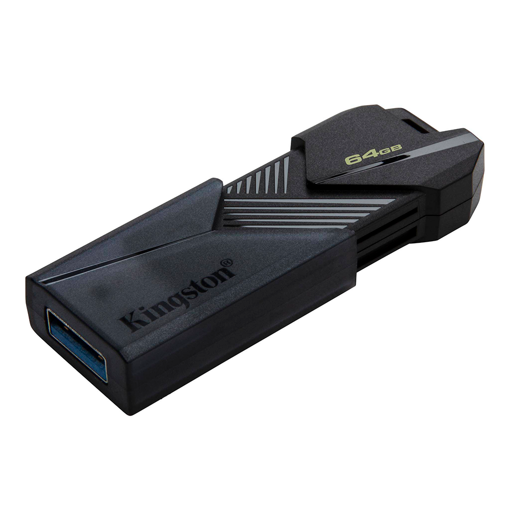 USB Kingston DataTraveler Exodia S 64GB USB 3.2 Gen 1 (Black/Black)