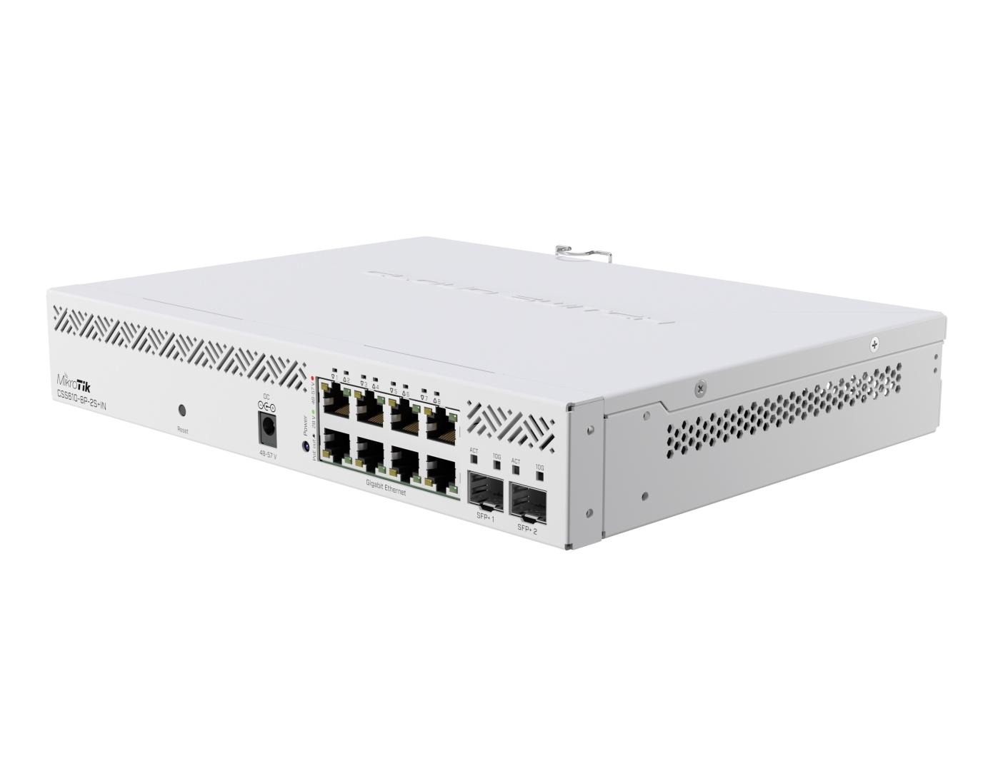 Switch PoE MikroTik CSS610-8P-2S+IN