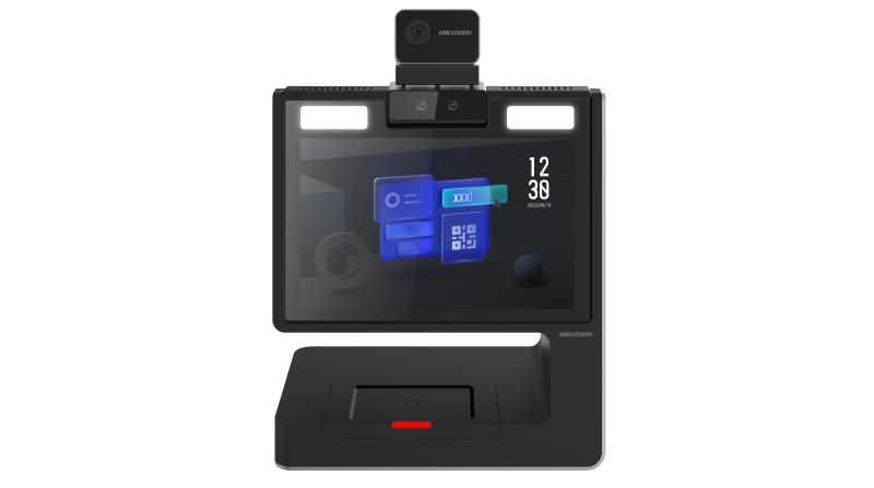 Thiết bị kiểm tra nhiệt độ khách đến thăm Hikvision DS-K5032-3XFD