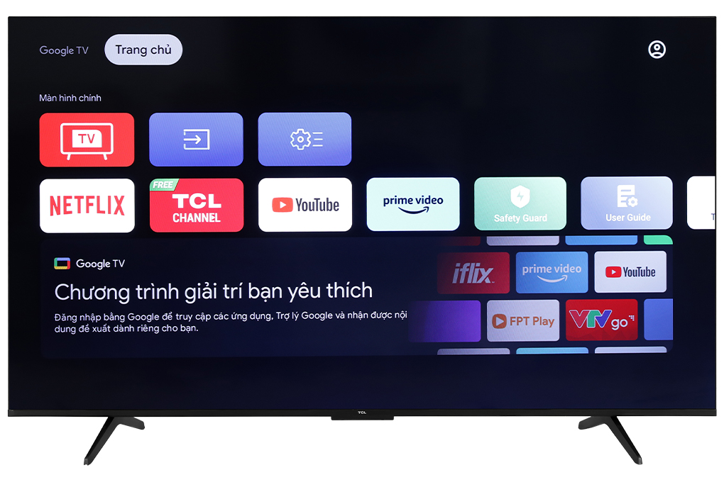 Google Tivi TCL 55 inch 4K UHD 55P79B Pro Mới 2025