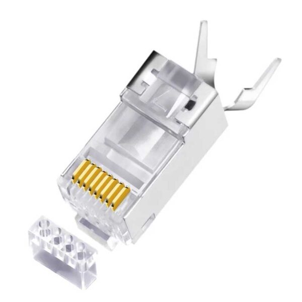 Đầu bấm mạng Cat7 10G, có kẹp đuôi 50U-568A/B