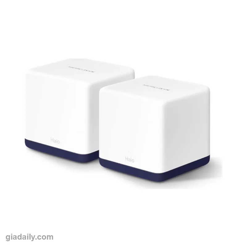 Bộ phát Wi-Fi 5 Mesh Mercusys Halo H50G AC1900 (2 pack) - Giá Đại Lý