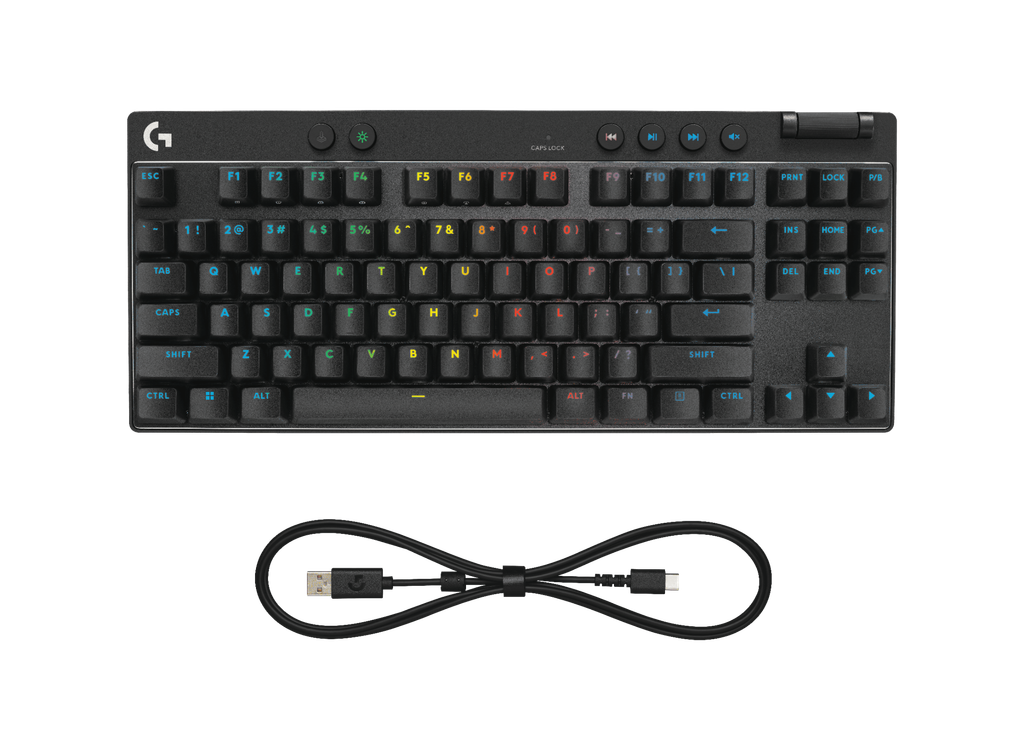 Bàn phím Logitech PRO X TKL RAPID (Đen) (920-013234)