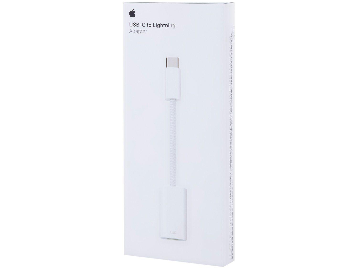 ADAPTER CHO THIẾT BỊ ĐỊNH TUYẾN MẠNG KHÔNG DÂY (CABLE) APPLE USB-C TO LIGHTNING ADAPTER-ITS(MUQX3ZA/A)