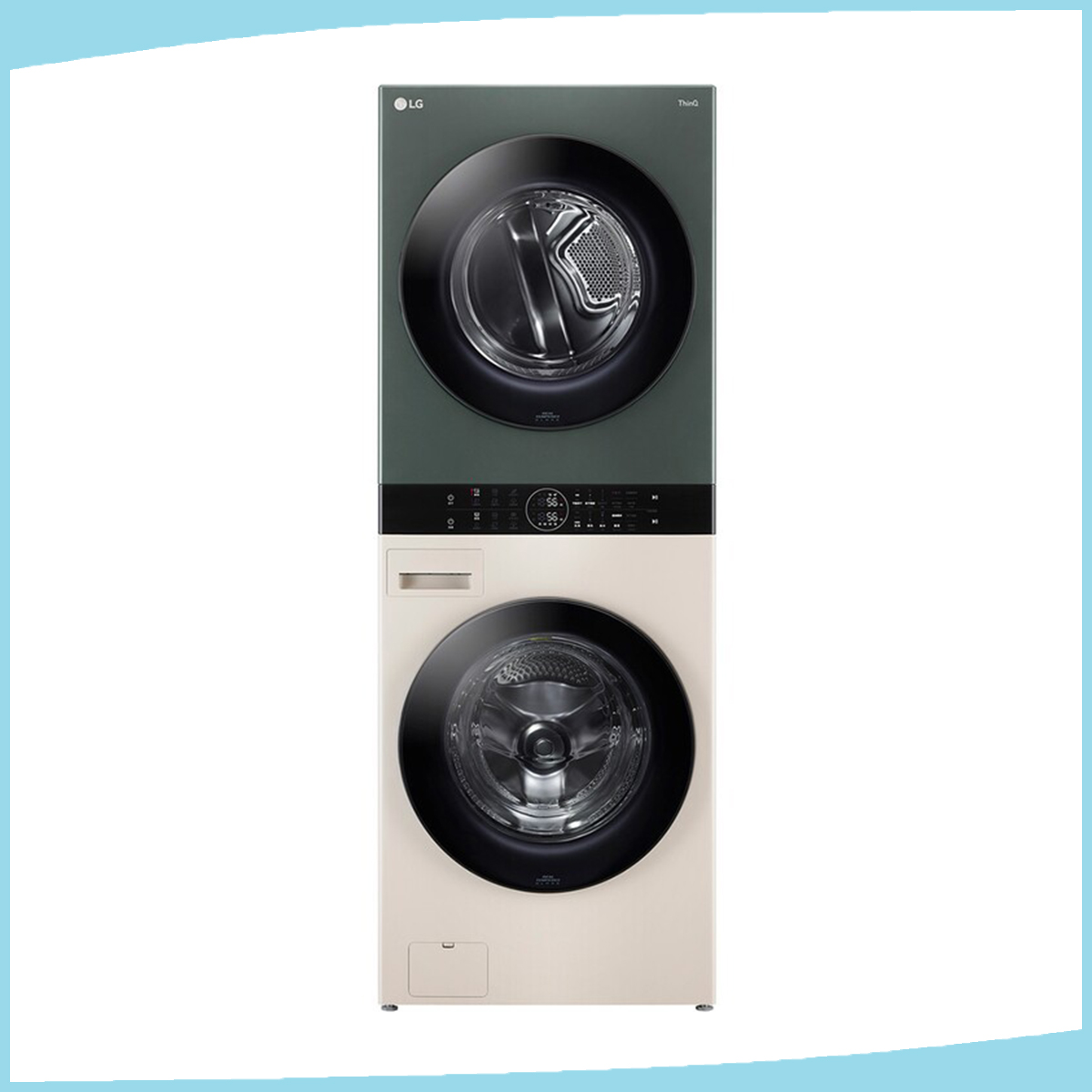 Tháp giặt sấy LG Inverter giặt 25 kg - sấy 17 kg WT2517NHEG Mới [2024]